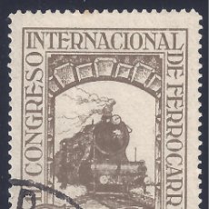 Sellos: EDIFIL 476 XI CONGRESO INTERNACIONAL DE FERROCARRILES 1930.. Lote 401883369