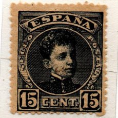 Sellos: SELLO DE ESPAÑA DE 1901-05 ALFONSO XIII 15 CT. NUEVO SIN GOMA EDIFIL 244
