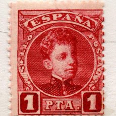 Sellos: SELLO DE ESPAÑA DE 1901-05 ALFONSO XIII 1 PT. NUEVO SIN GOMA EDIFIL 253