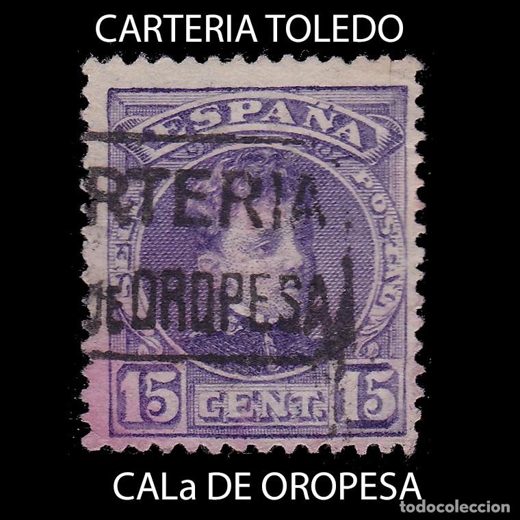 Sellos: CARTER&Iacute;A.CALa DE OROPESA.TOLEDO. - Foto 1