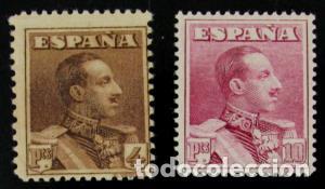 Sellos: Edifil 322 ec/3ec ** NUEVO - Foto 1