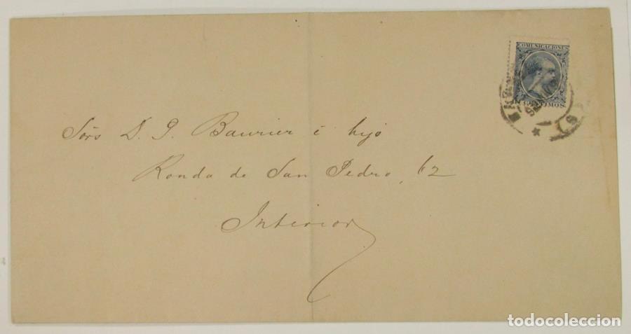 Sellos: Edifil 215 carta - Foto 1
