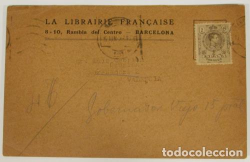 Sellos: Edifil 267 carta - Foto 1
