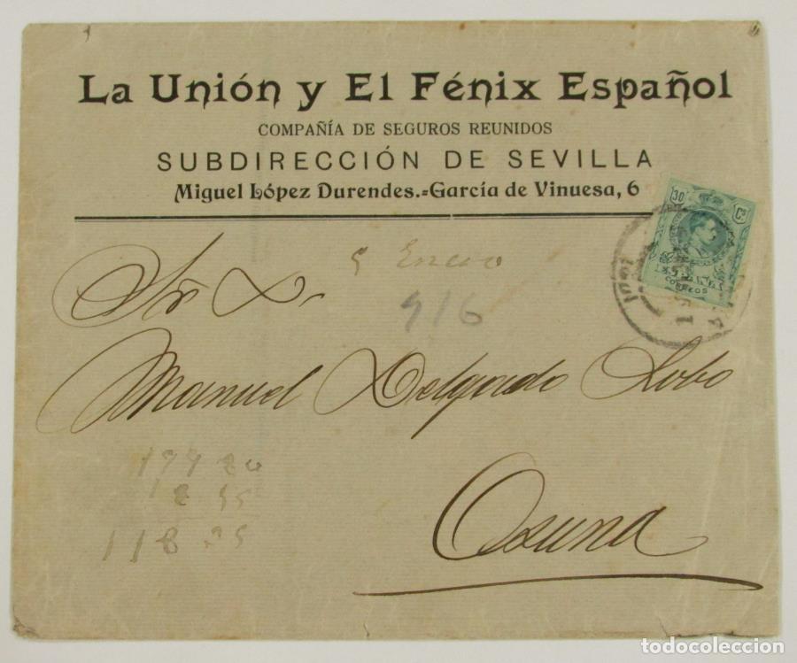 Sellos: Edifil 275 carta - Foto 1