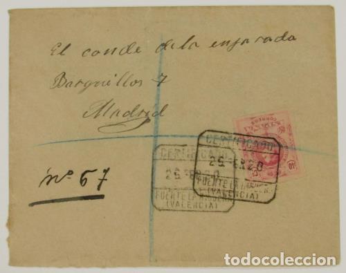 Sellos: Edifil 276 carta - Foto 1