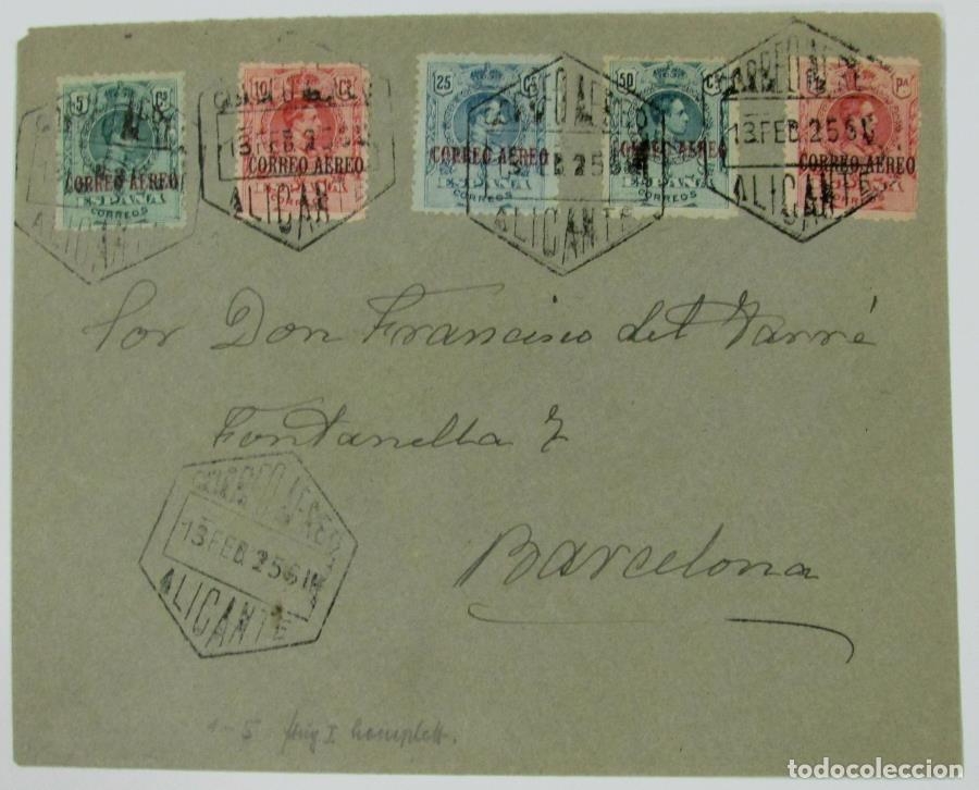 Sellos: Edifil 292 /6 carta - Foto 1
