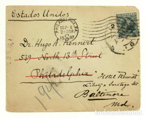Sellos: Edifil 221 carta - Foto 1