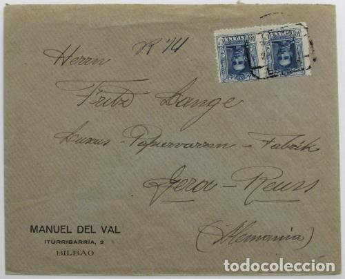 Sellos: Edifil 319 (2) carta - Foto 1