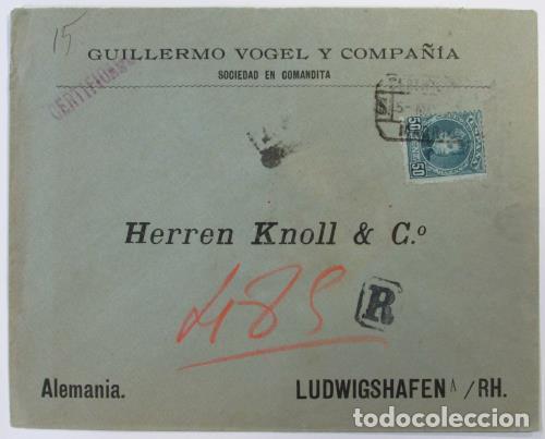 Sellos: Edifil 252 carta - Foto 1