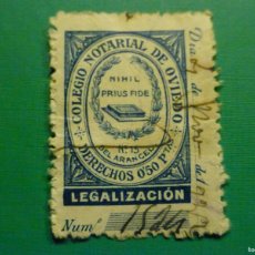Sellos: FISCAL, SELLO LEGALIZACION COLEGIO NOTARIAL DE OVIEDO DERECHOS Nº 15, 0,50 PESETAS AÑO 1929