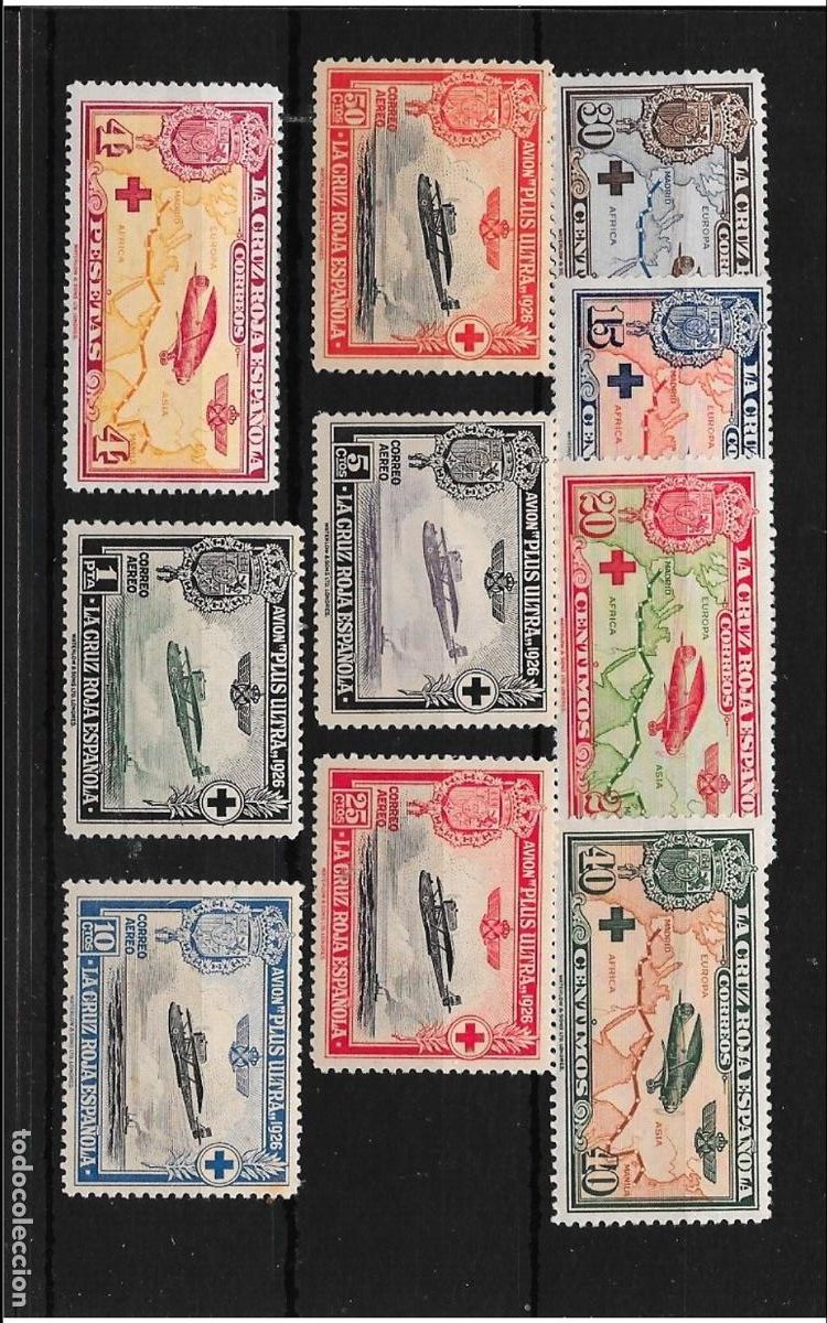 Sellos: ESPA&Ntilde;A - 1926 - ALFONSO XIII - EDIFIL 339/348 - SERIE COMPLETA - MNH** - NUEVOS - V.CAT. 310&euro;