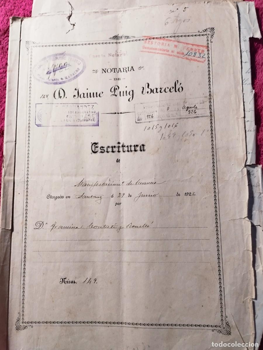 Sellos: Escritura 1926 - Foto 1