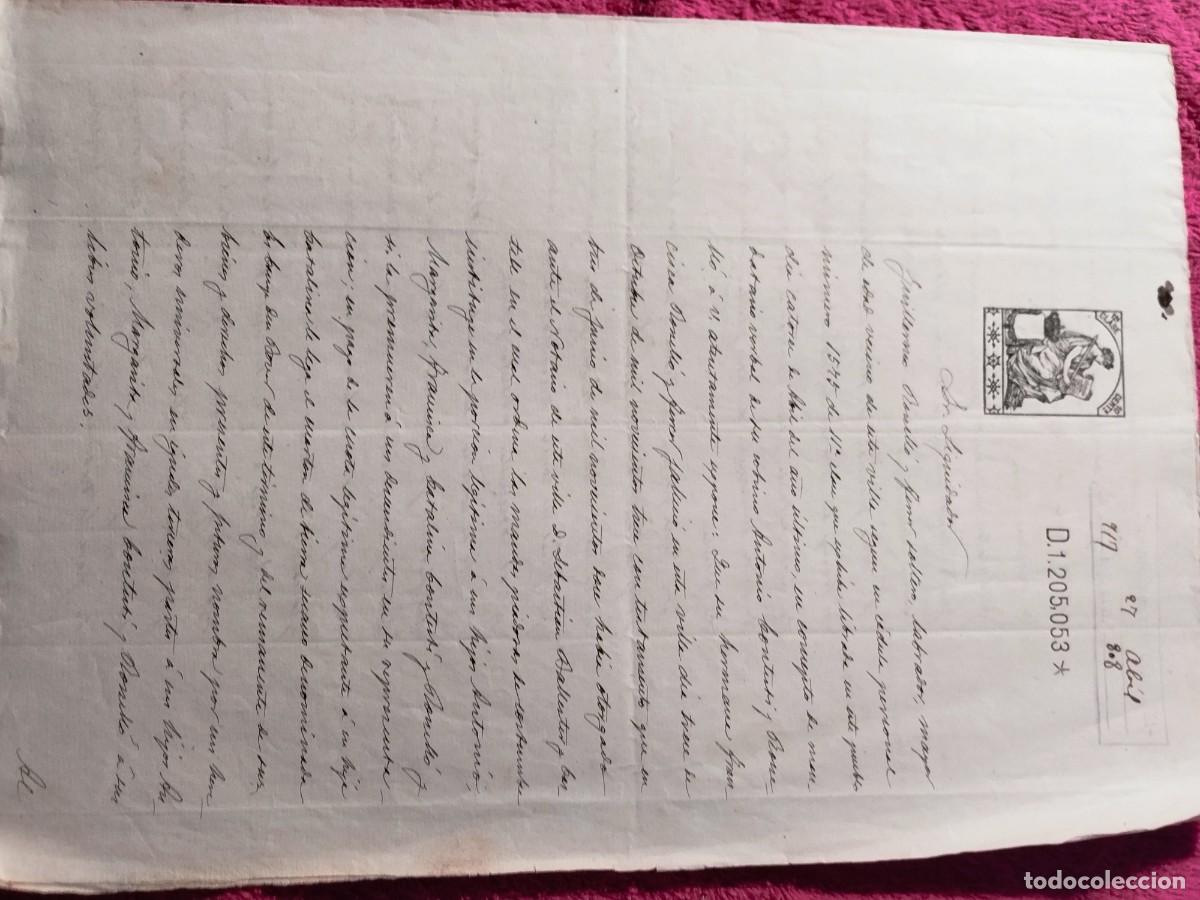 Sellos: DOCUMENTO POLIZA 1917 - Foto 1