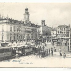 Sellos: TARJETA PUERTA DEL SOL CIRCULADA 1906 DE MADRID A ALEMANIA