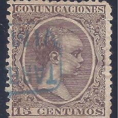 Sellos: EDIFIL 219 ALFONSO XIII. TIPO PELÓN. 1889-1901. CARTERÍA DE VIMBODÍ (TARRAGONA).