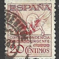 Sellos: ESPAÑA 592A - AÑO 1931 - CORREO URGENTE - PEGASO