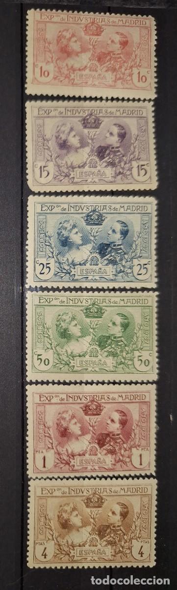 Sellos: ESPA&Ntilde;A. 1907, EDIFIL SR1 A SR6. - Foto 1