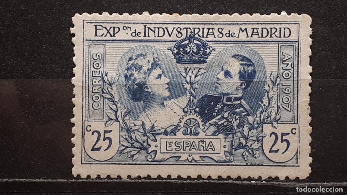 Sellos: ESPA&Ntilde;A. A&ntilde;o 1907 *. EDIFIL SR3 - Foto 1
