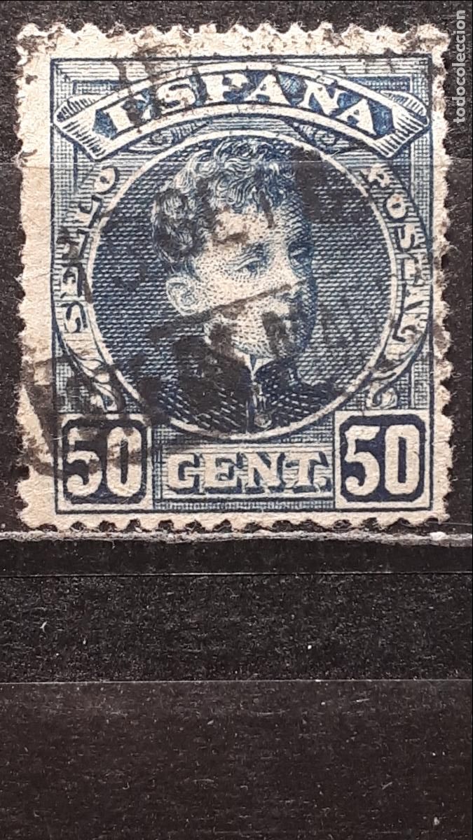 Sellos: ESPA&Ntilde;A. A&Ntilde;O 1901. &deg;. Edifil 252 - Foto 1