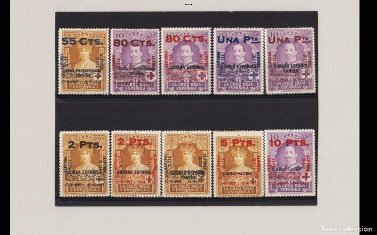 Sellos: ESPA&Ntilde;A - 1927 - ALFONSO XIII - EDIFIL 392/401 - SERIE COMPLETA - MNH** - NUEVOS.
