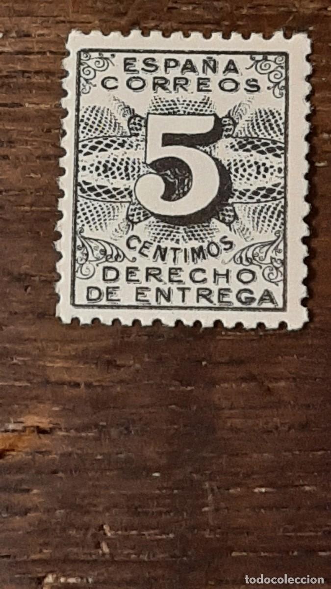 Sellos: Edifil 592. Derecho de Entrega. - Foto 1