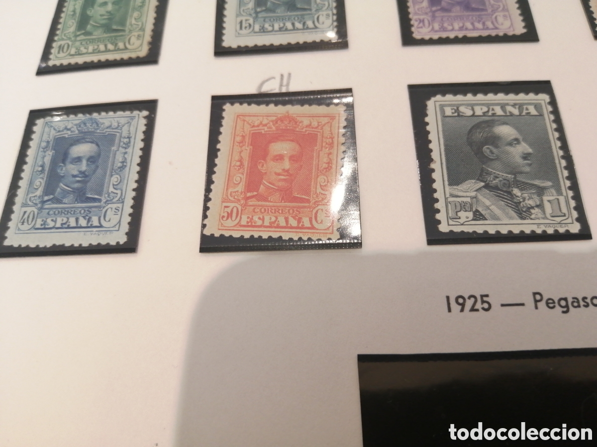 Sellos: ALFONSO XIII TIPO VAQUER - Foto 3