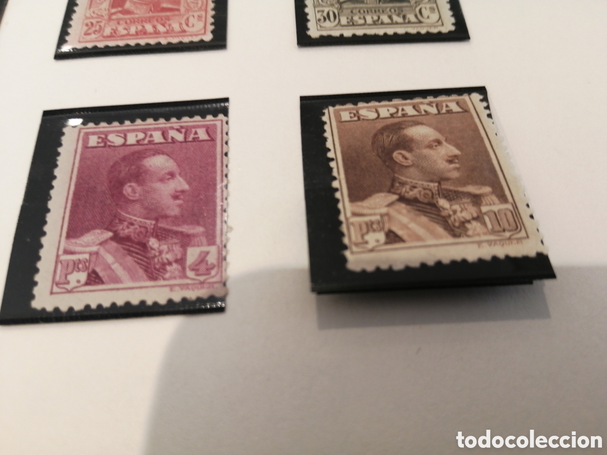 Sellos: ALFONSO XIII TIPO VAQUER - Foto 4