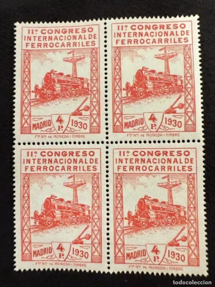 Sellos: Edifil 480 bloque de 4 replica - Foto 1
