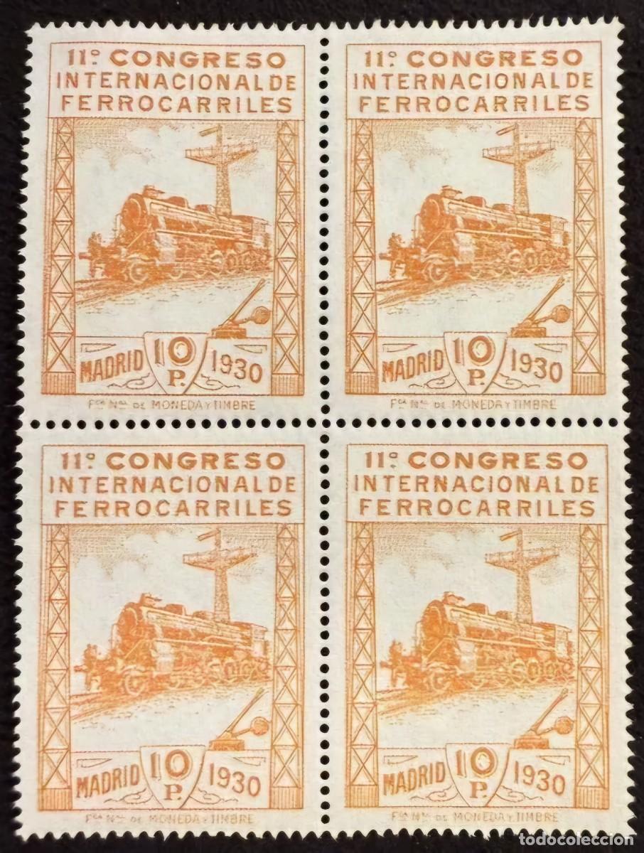 Sellos: Edifil 481 bloque de 4 replica - Foto 1