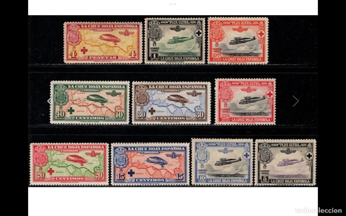 Sellos: ESPAÑA - 1926 - ALFONSO XIII - EDIFIL 339/348 - SERIE COMPLETA - MNH** - NUEVOS - V.CAT. 310€