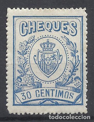 Sellos: cheques 30 cts NUEVO(*) - Foto 1