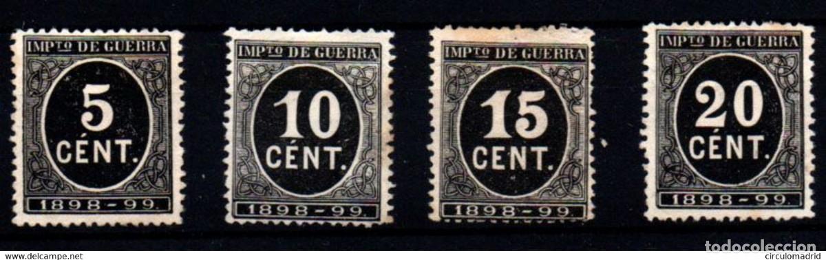 Sellos: Espa&ntilde;a n&ordm; 236/9. A&ntilde;o 1898 - Foto 1