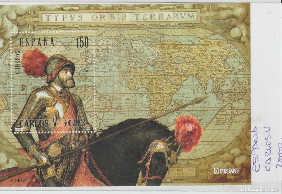 Sellos: HB Espa&ntilde;a Carlos V del 2000 - Foto 1