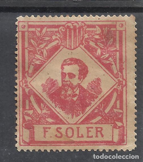 Sellos: f soler catalu&ntilde;a nuevo* - Foto 1