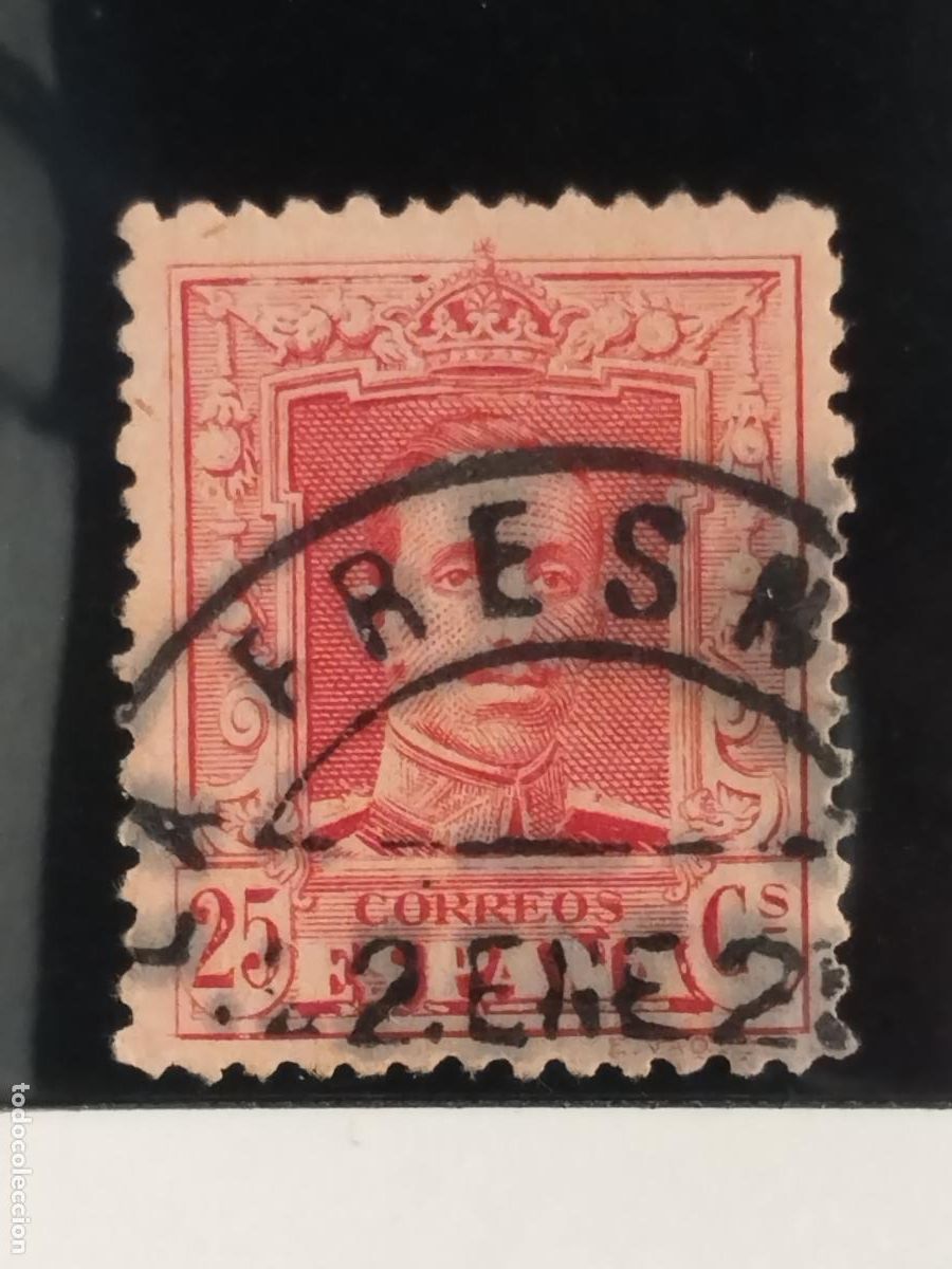 Francobolli: TKZ - ESPA&Ntilde;A. EDIFIL 317. FECHADOR DE LA FRESNEDA. TERUEL. MUY BONITO