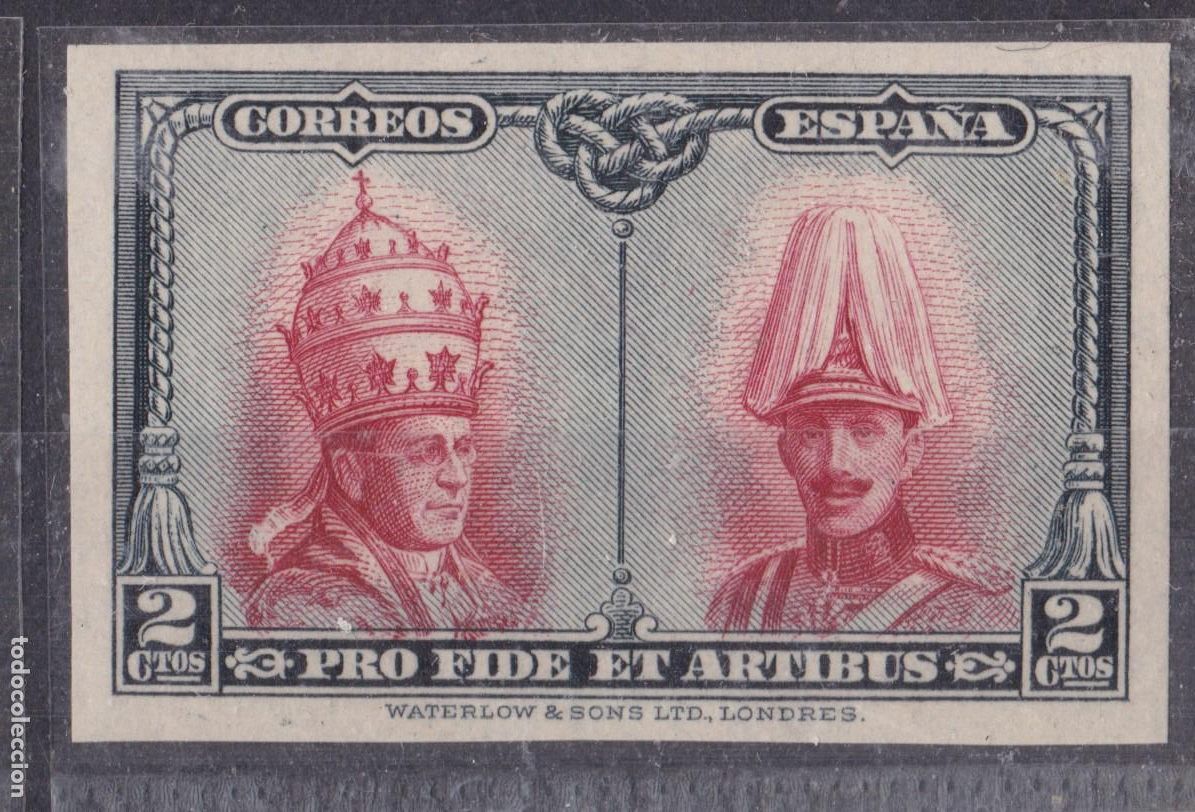 Sellos: SS41-CATACUMBAS 2 Cts SIN DENTAR ** Sin Fijasellos. LUJO