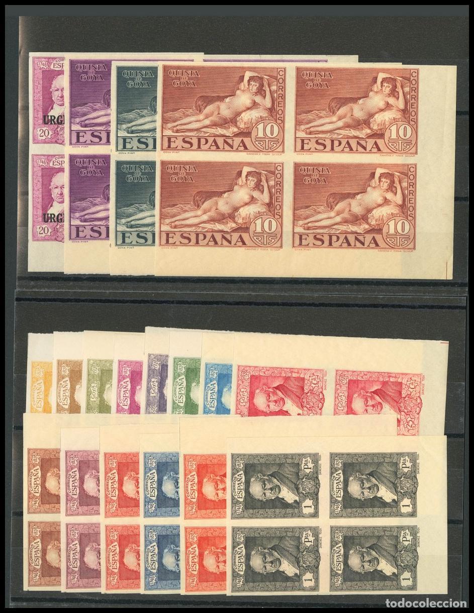 Sellos: Espa&ntilde;a. Alfonso XIII. &#9733;&#9733; 499/16s(4). 1930. Serie completa, en bloque de cuatro, esquina