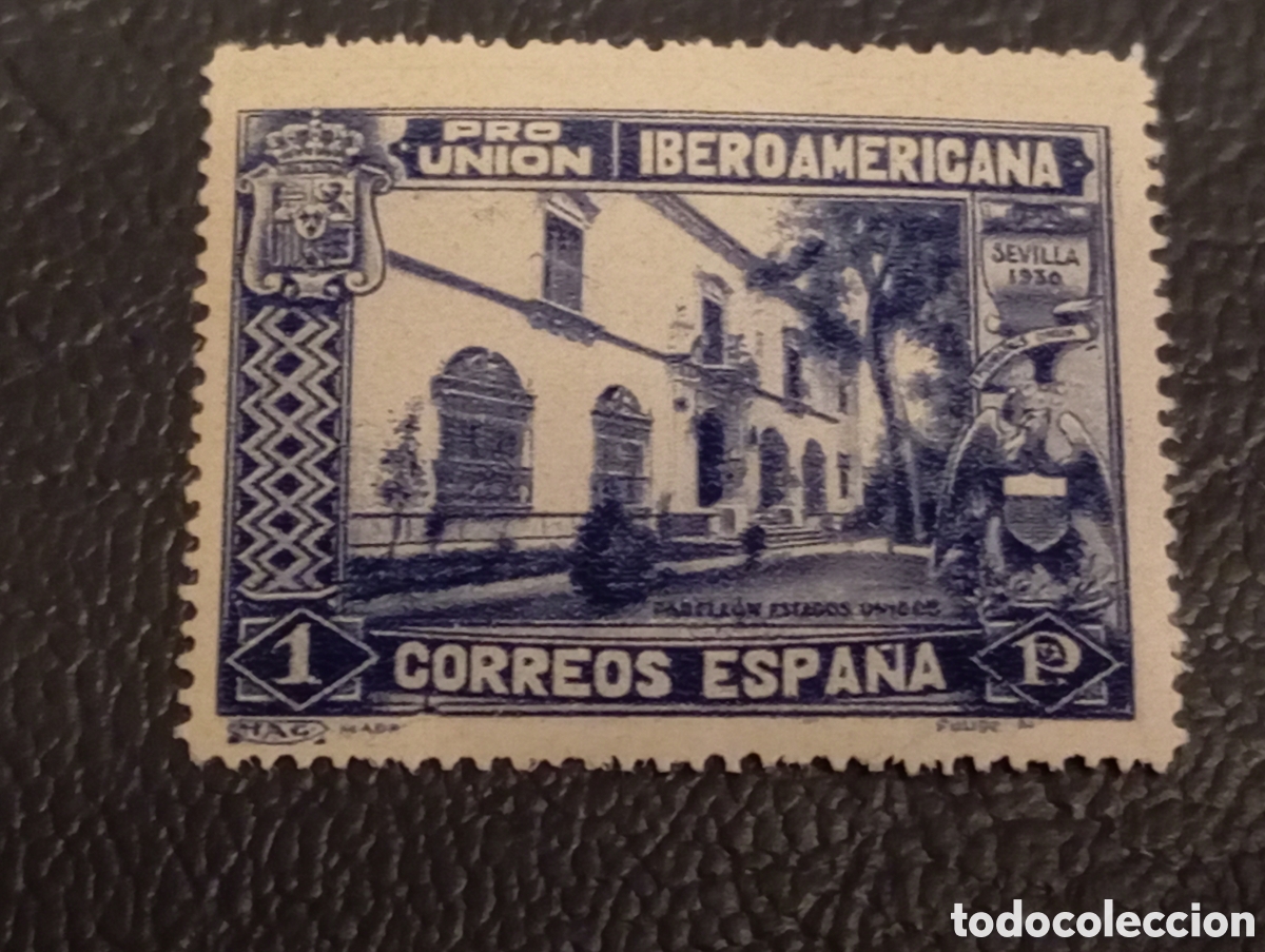 Sellos: Espa&ntilde;a 1930 - Pro Uni&oacute;n Iberoamericana - Edifil 578 - MNH