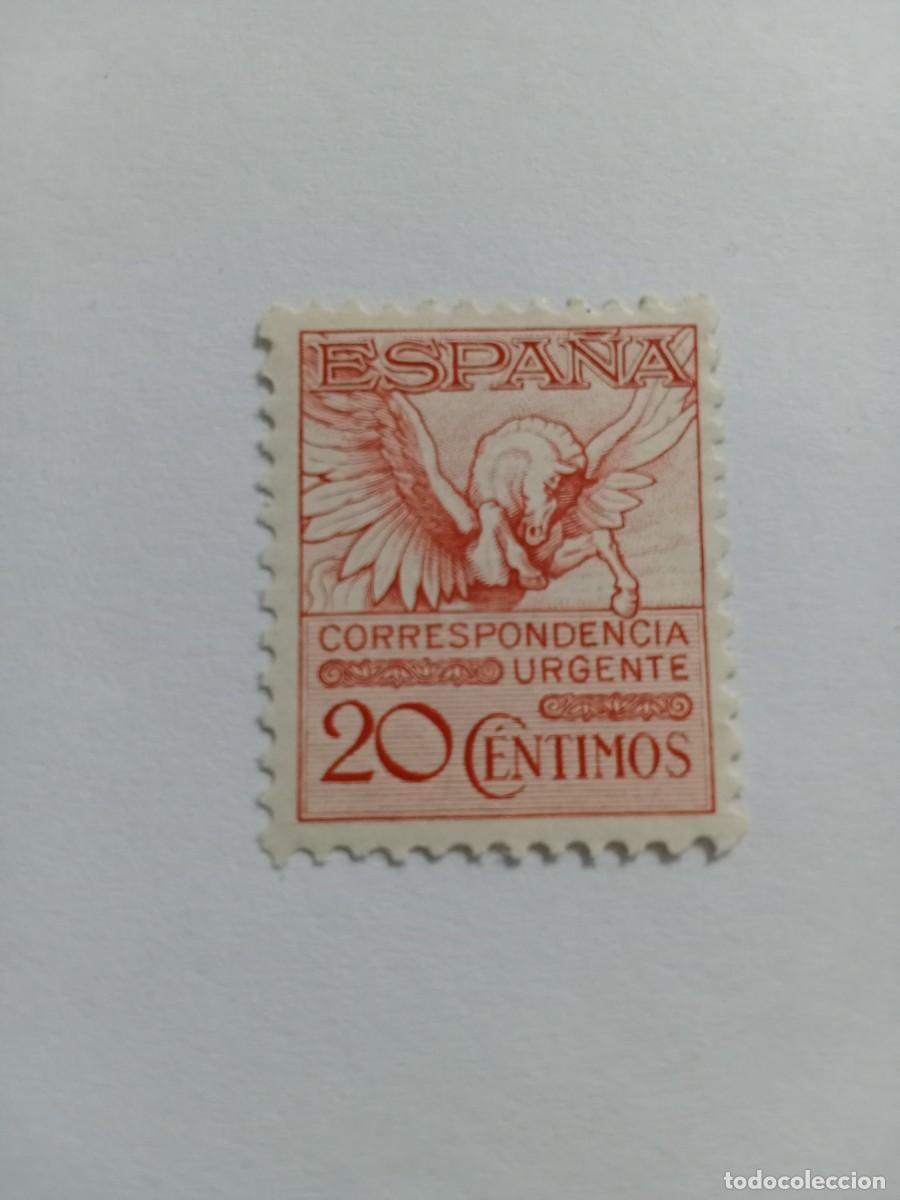 Sellos: ESPA&Ntilde;A A&Ntilde;O 1931, EDIFIL 592A**MNH, SIN FIJASELLOS. PEGASO. bUEN CENTRAJE.