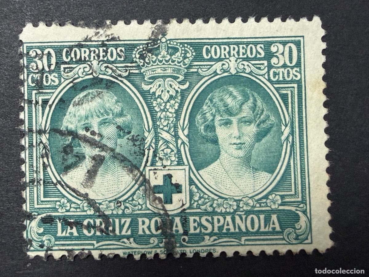 Sellos: ESPA&Ntilde;A, 1926. EDIFIL 332. PRO CRUZ ROJA ESPA&Ntilde;OLA. USADO