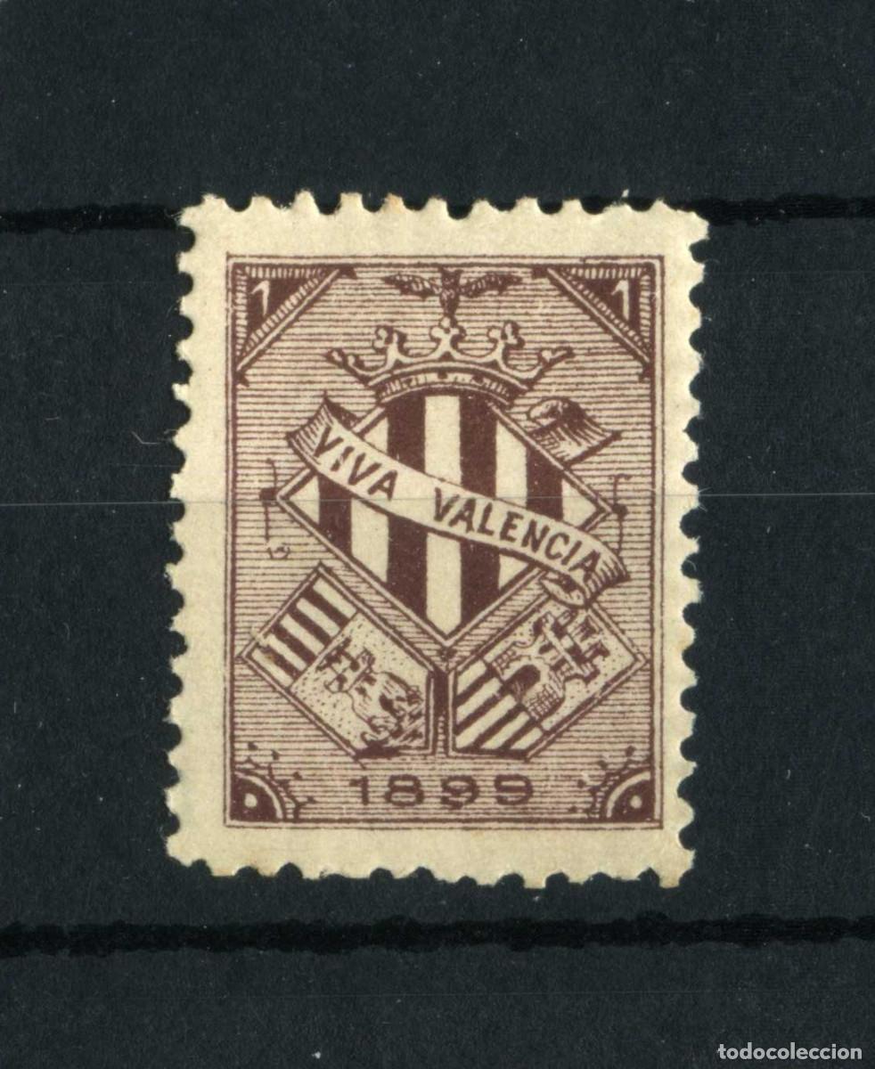 Sellos: XS- VALENCIA 1899 VI&Ntilde;ETA REGIONALISTA