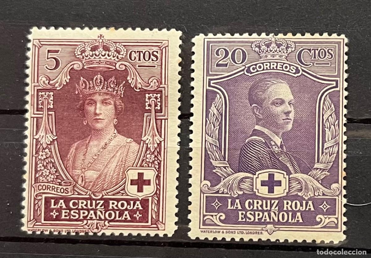Sellos: 1926 cruz roja,MNH** centrado,goma,color