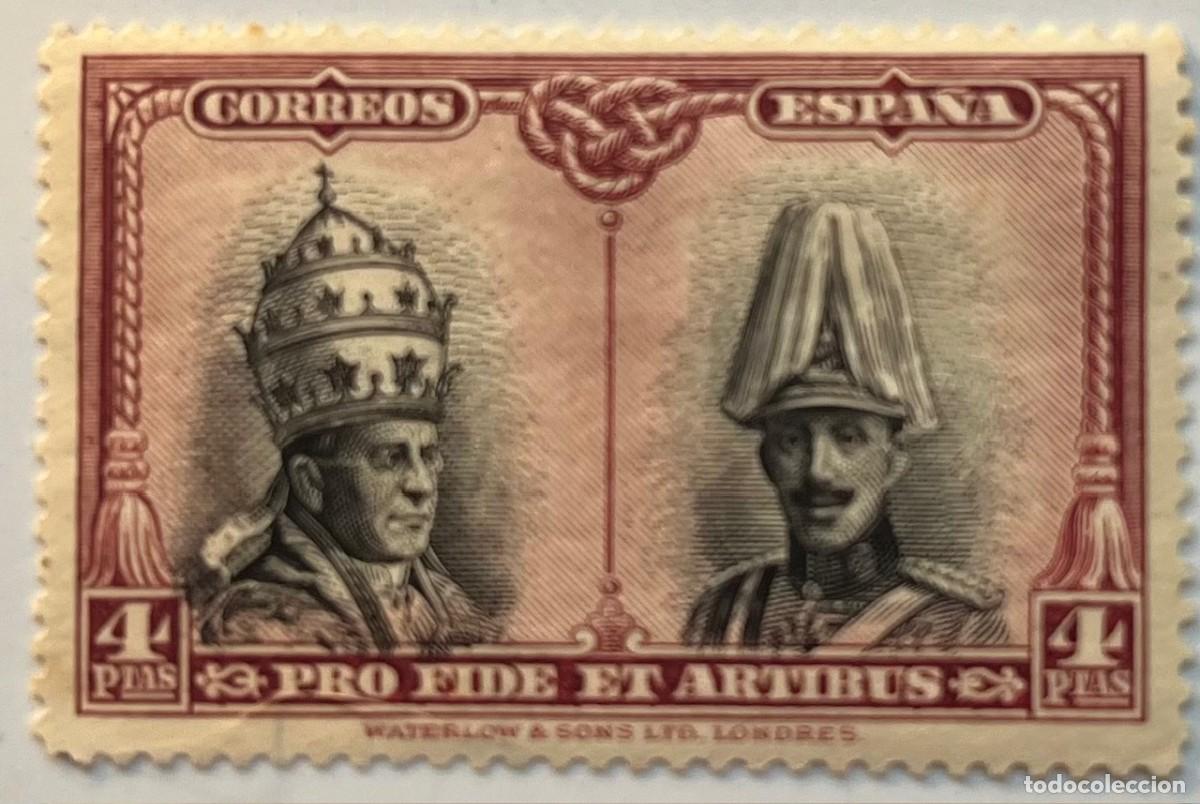 Sellos: 1931 pro catacunbas 416,MN*centrado goma color