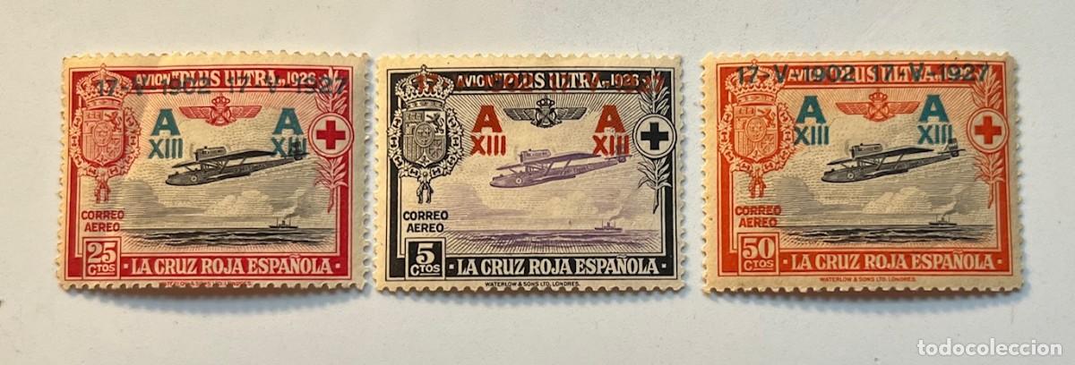 Sellos: 1924 ALFONSO XIII ,aniversario de la constituci&oacute;n MNH*centrado,goma,color,1 con char.