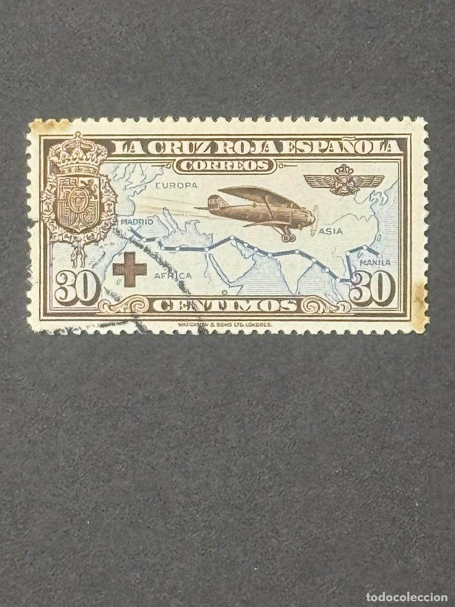 Sellos: Pro Cruz Roja Espa&ntilde;ola, 1926, Edifil 344, usado
