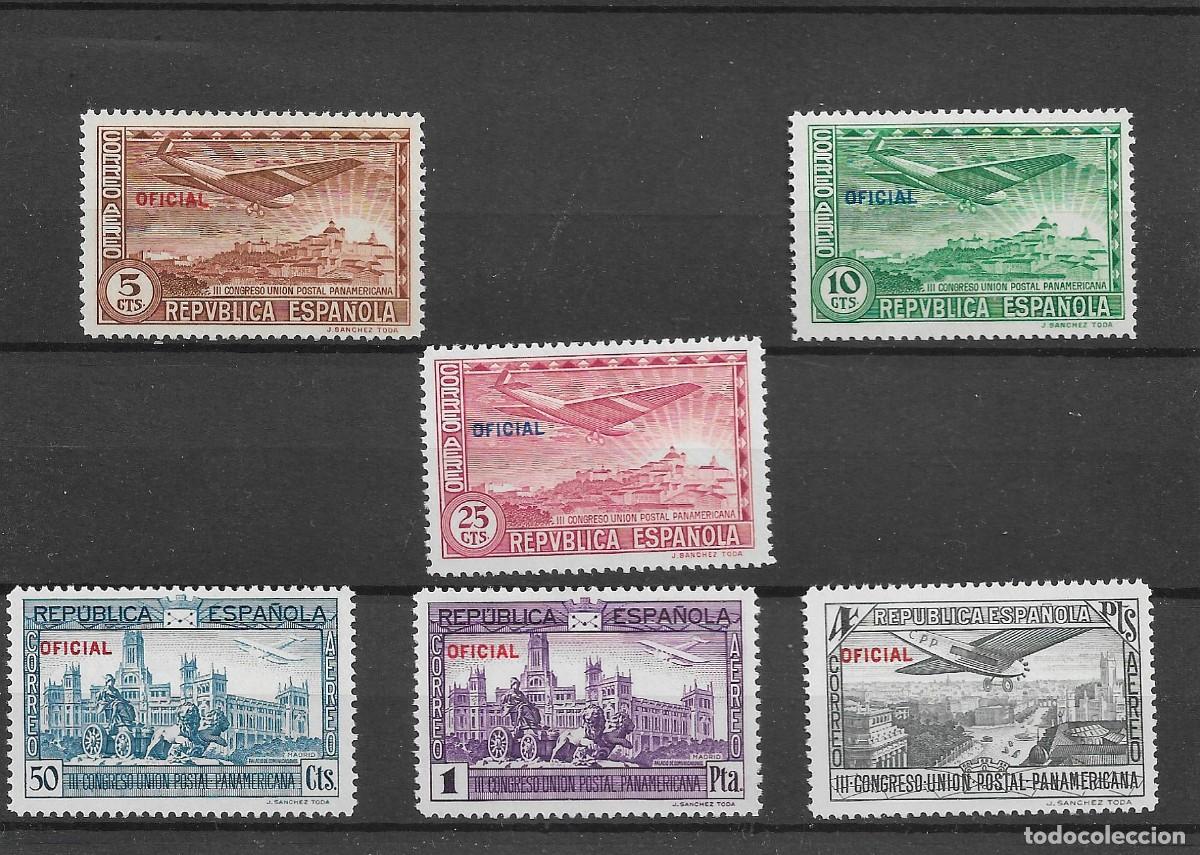 Sellos: Sellos de Espa&ntilde;a A&ntilde;o 1931 III Congreso Uni&oacute;n Postal Sellos nuevos** N&ordm; Edifil 620/29