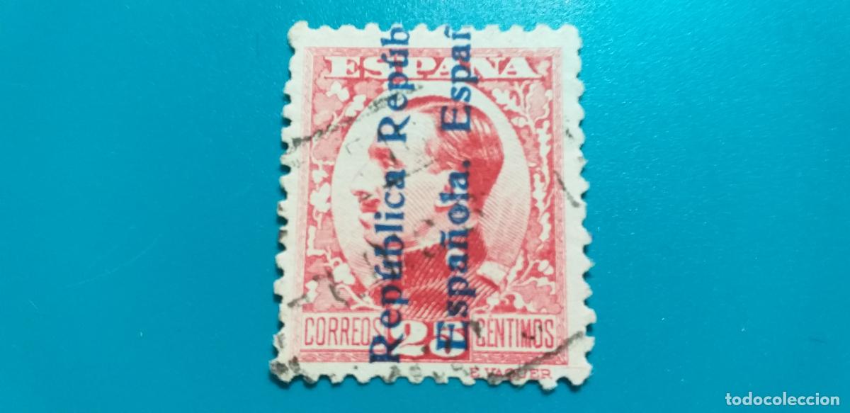 Sellos: USADO. A&Ntilde;O 1931. EDIFIL 598. ALFONSO XIII. SOBRECARGADO