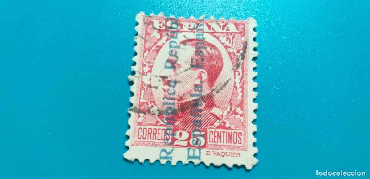 Sellos: USADO. A&Ntilde;O 1931. EDIFIL 598. ALFONSO XIII. SOBRECARGADO