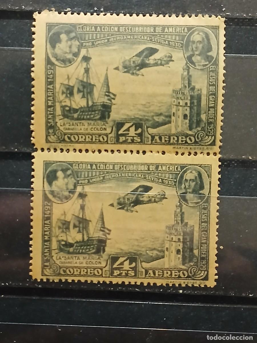 Sellos: A&Ntilde;O 1930 PRO UNION IBEROAMERICANA VALOR CATALOGO 60.00 EUROS