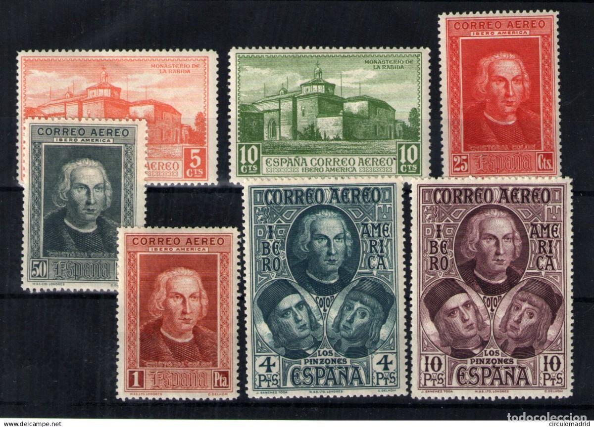 Sellos: Espa&ntilde;a n&ordm; 559/65. A&ntilde;o 1930